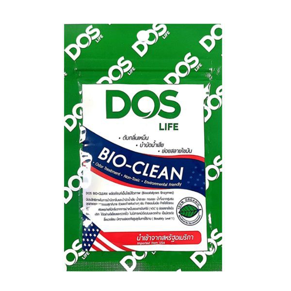 หัวเชื้อจุลินทรีย์ DOS รุ่น BIO TAB 30 กรัม