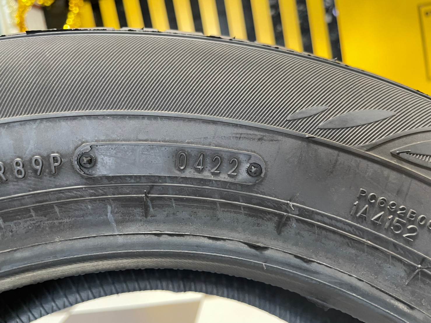 175/65R14 DUNLOP ENSAVE EC300+ ยางใหม่ปี2022