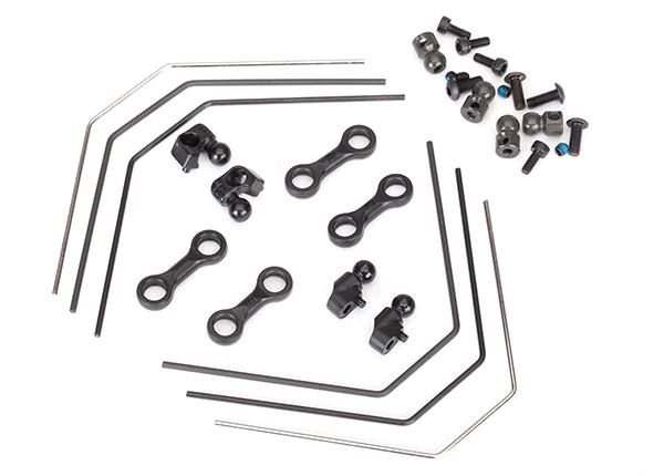 8398 Sway bar kit, 4-Tec 2.0 (front and rear) (includes front and rear sway bars and adjustable linkage)