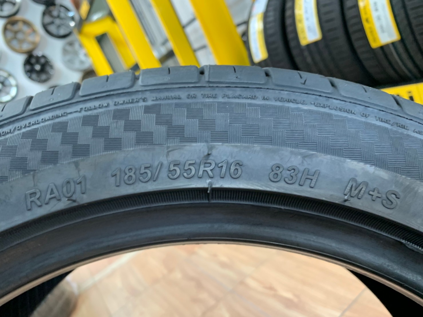 185/55R16 Deestone premium tourer ra01ยางใหม่ปี2021