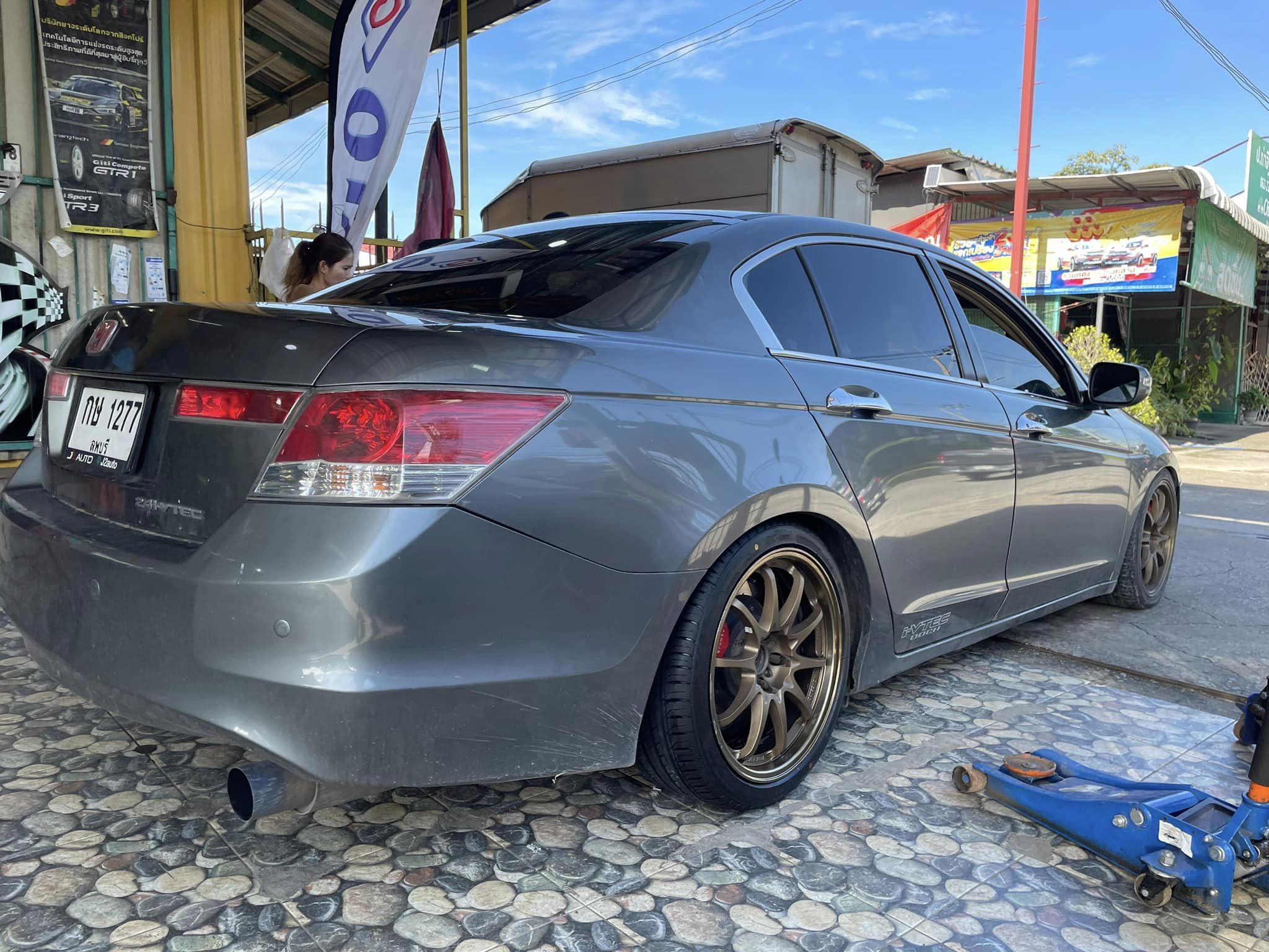 #HONDA_ACCORD เปลี่ยนยาง #KINTO_SC900_235/40R18