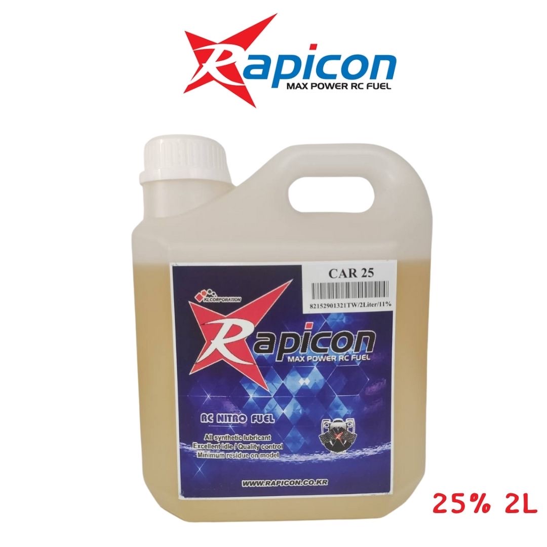 Rapicon2L น้ำมัน Rapicon Max Power RC Fuel 25% 2L