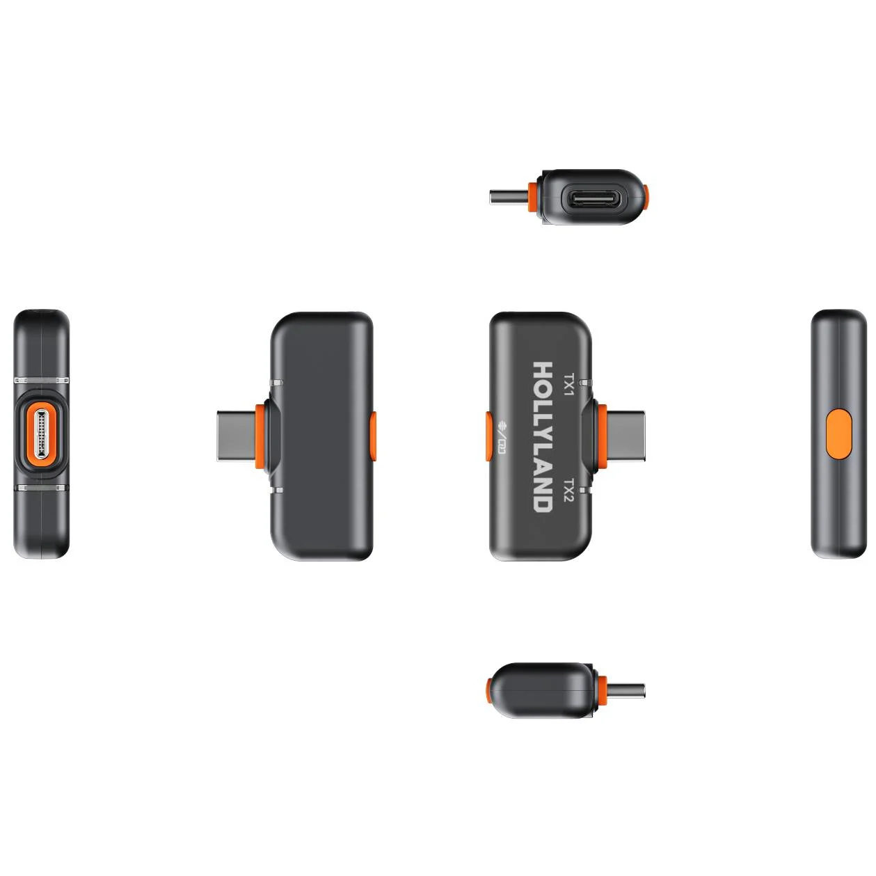 Hollyland - Lark M2S Mini with USB-C Plug Wireless Microphone