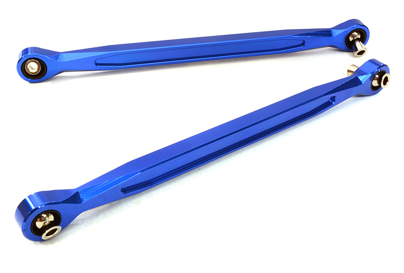 INT-C27047BLUE Billet Machined Steering Links for Traxxas X-Maxx 4X4