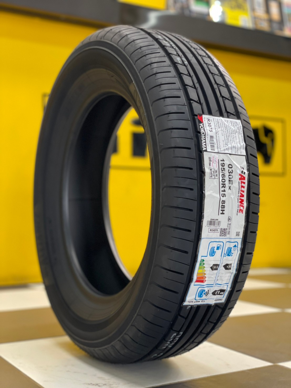 ยางใหม่ 195/60R15 ALLIANCE by YOKOHAMA ยางใหม่ปี2022