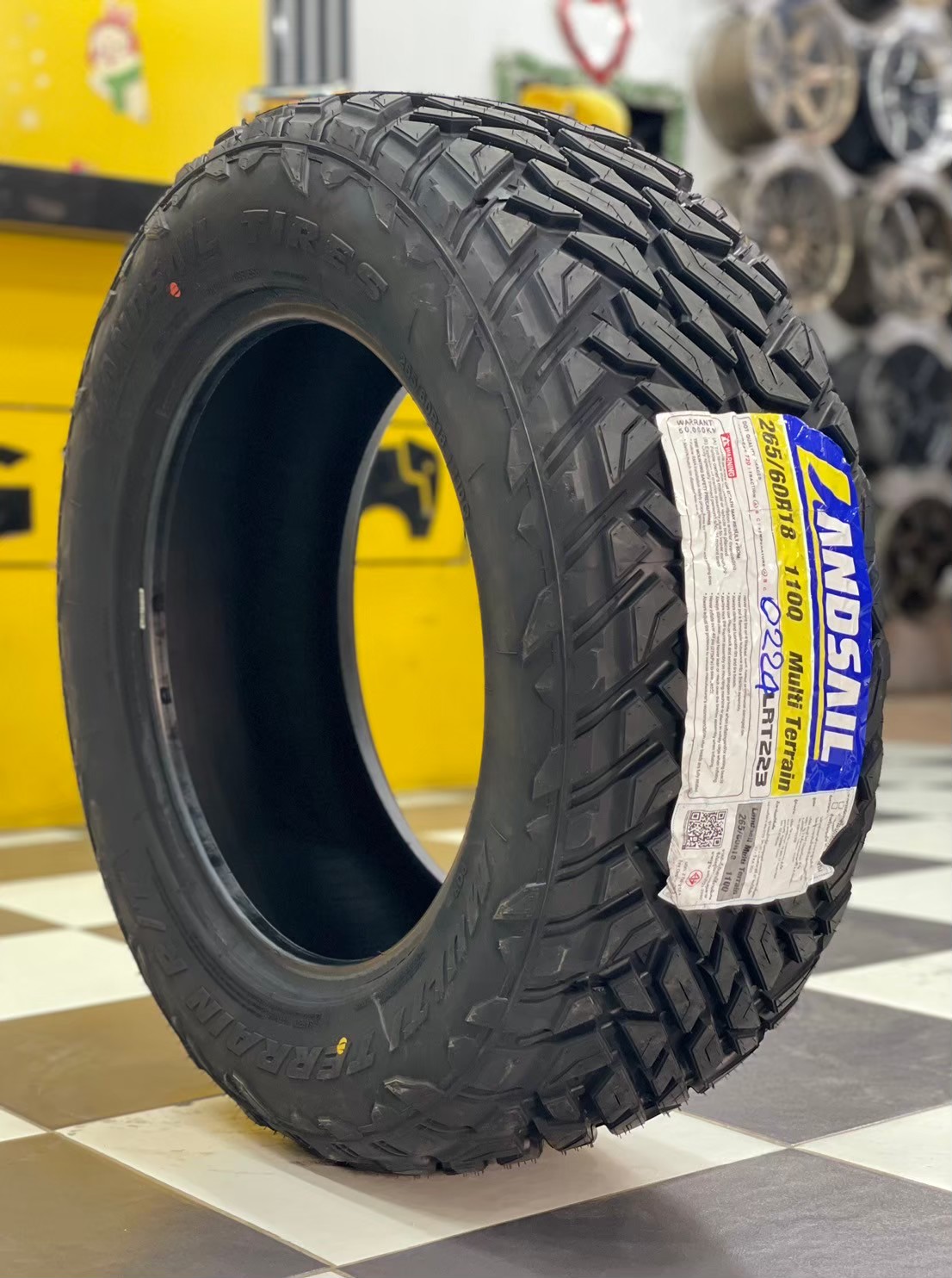 🛑#LANDSAIL_RT_265/60R18 ยางใหม่ปี2024 ยางตัวหนังสือสีขาว