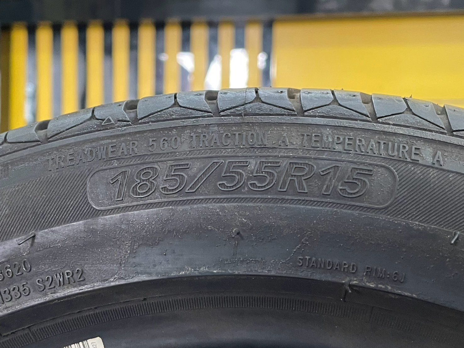 ยางใหม่ #TBB_TIRES 185/55R15 ยางใหม่ปี2021 มี2เส้น 1400บาท