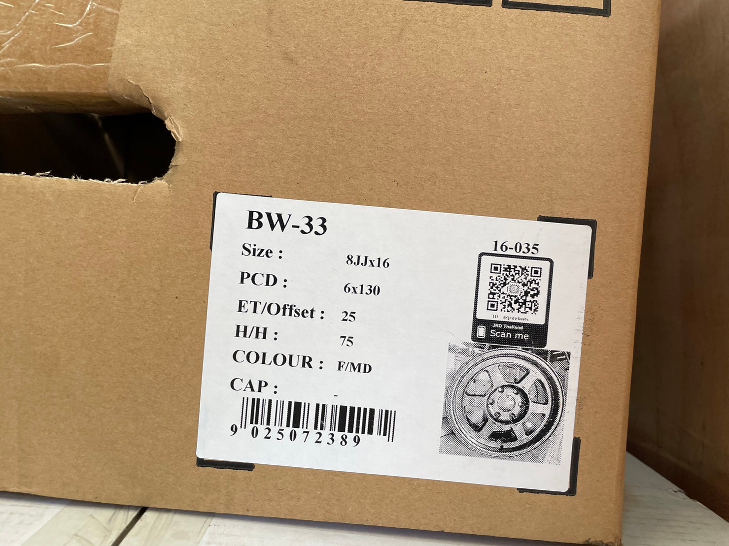 #TE37 16x8 ET25 6x130 สีเทากัน สำหรับรถตู้รุ่นใหม่