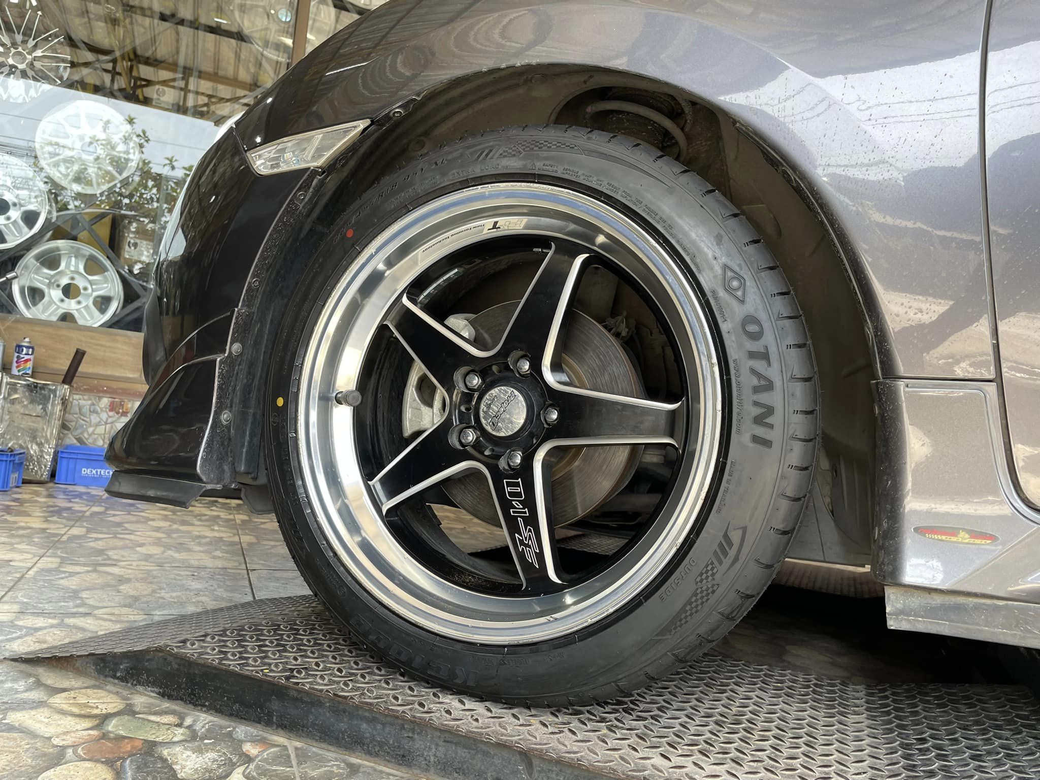 🚘 #HONDA_CIVIC❤️⚡️⚡️ 🛞 #OTANI_KC1000_225/45R18