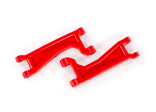 8998R Suspension arms, upper, red (left or right, front or rear) (2) (for use with #8995 WideMaxx® suspension kit)