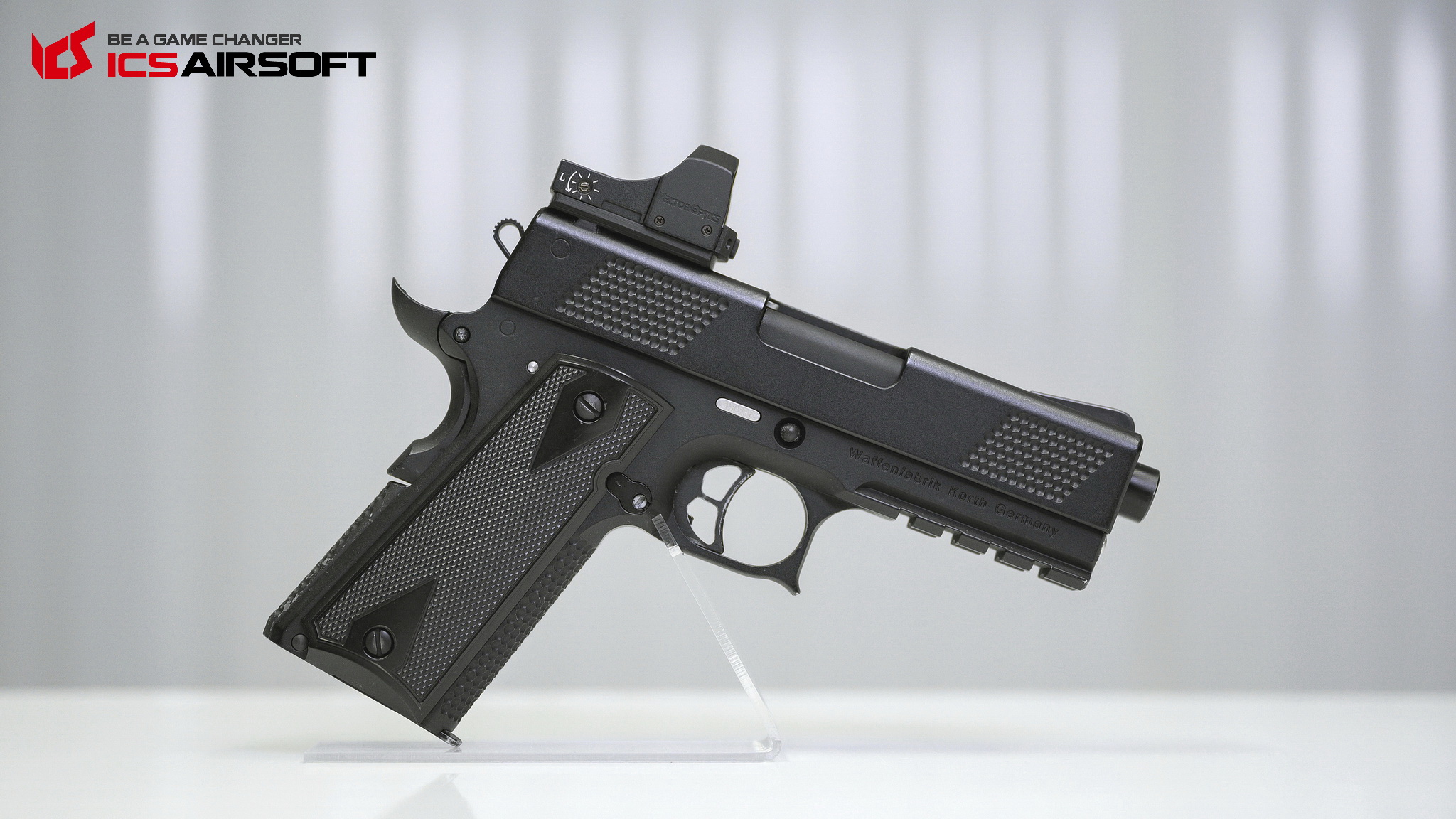 PK-01 เพลทติดดอท ICS รุ่น Korth PRS