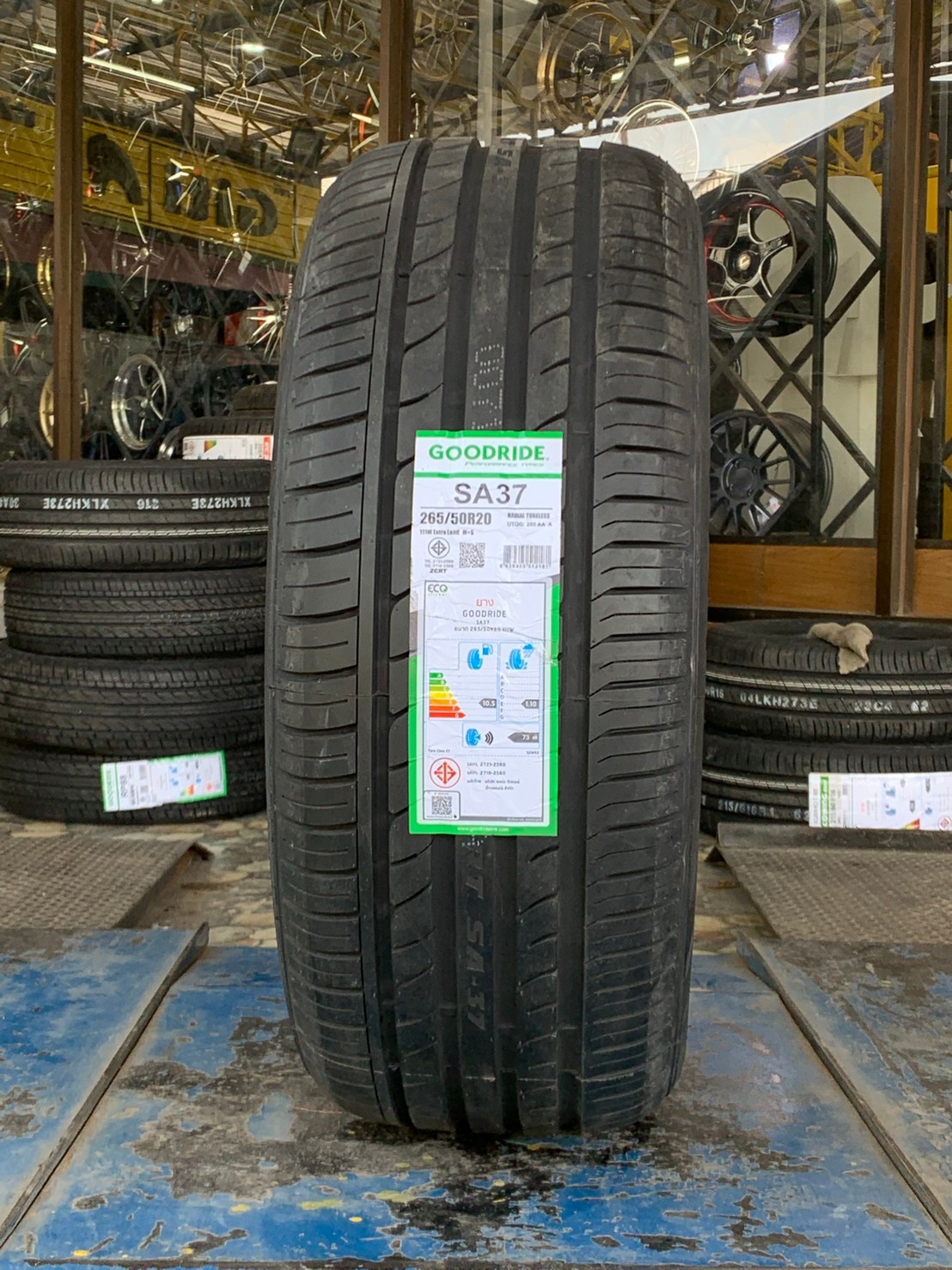 ยางใหม่สปอร์ต ยางไทย GOODRIDE SPORT SA37 265/50R20 ยางใหม่ปี2021 พร้อมติดตั้งฟรี