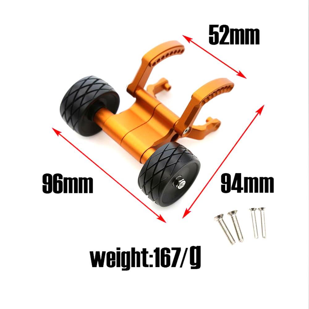 INT-C31376GOLD Wheelie Bar Set for Traxxas 1/10 E-Revo 2.0 & E-Revo