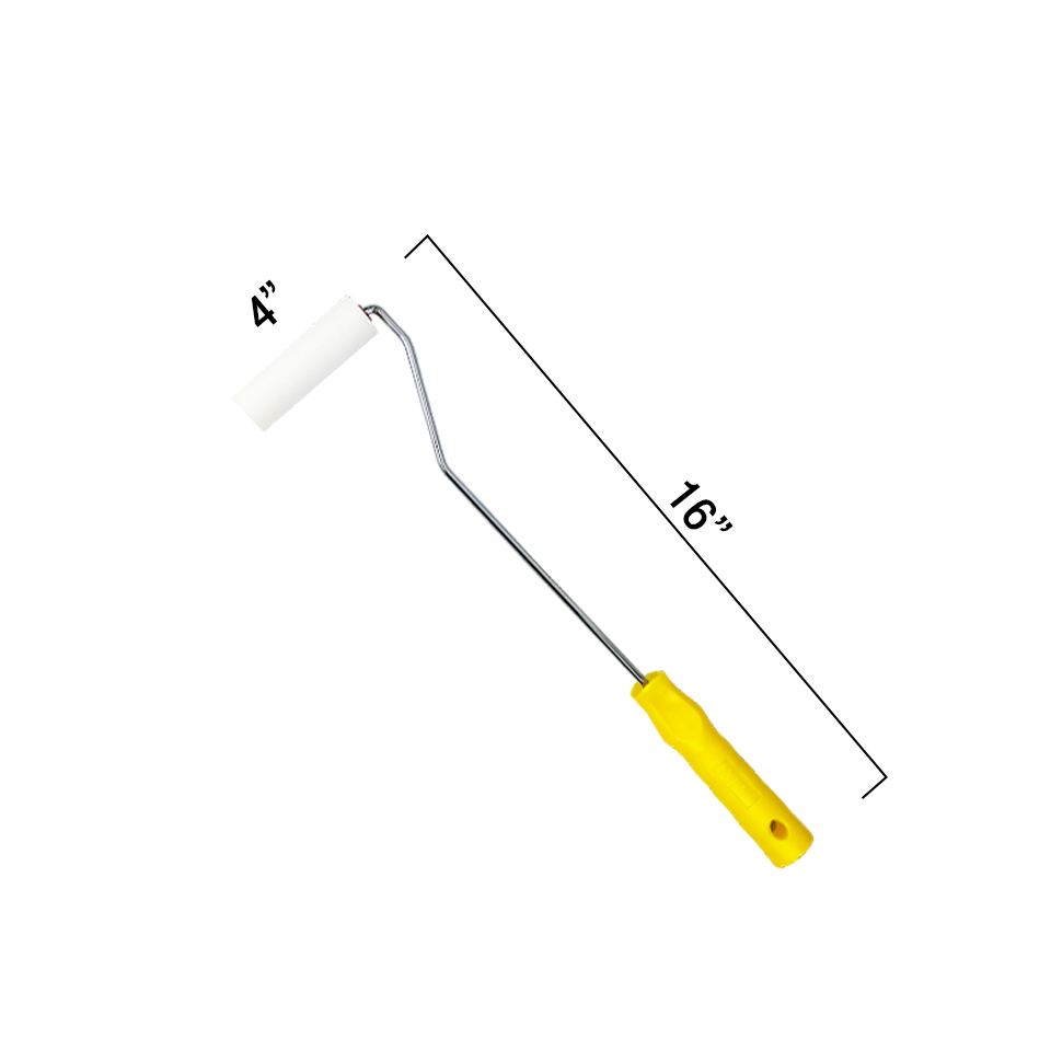 STANLEY ลูกกลิ้งทาสีน้ำมัน รุ่น 29-095 ขนาด 4 นิ้ว สีขาว-เหลือง