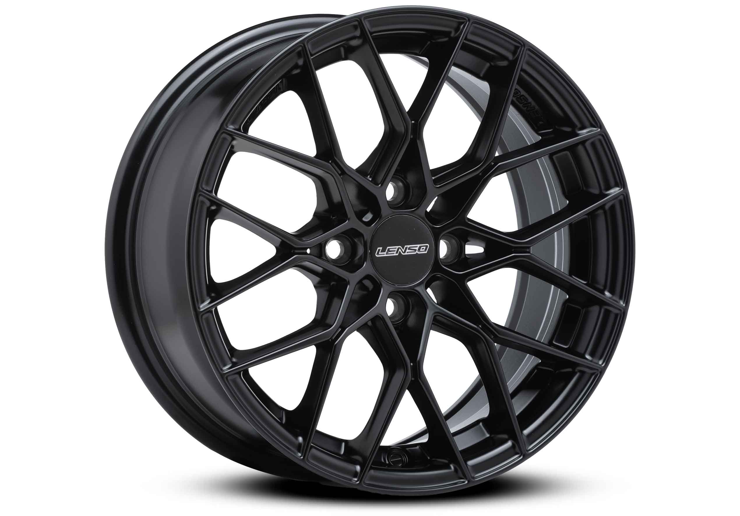 LENSO JAGER J1C SPEC 15"x7.0"PCD 4x100 ET+35 สีดำ