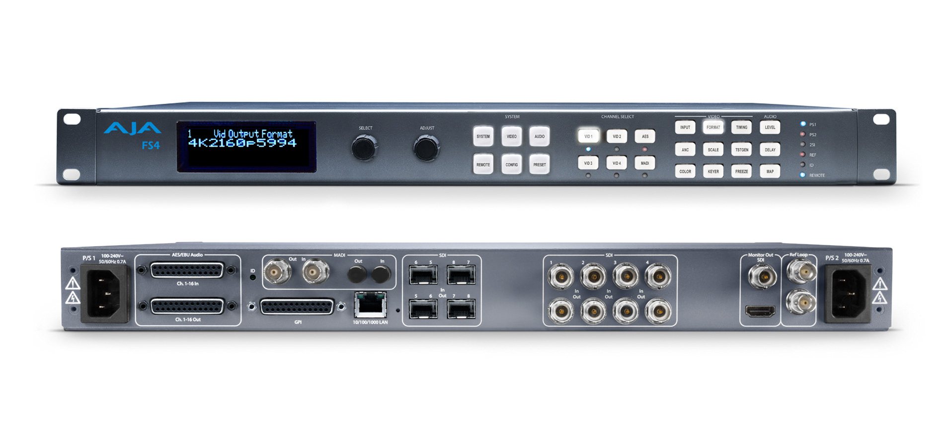 AJA FS4 4-Channel 2K/HD/SD The Ultimate 4K Toolbox