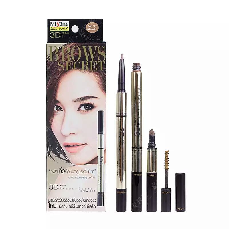 Mistine 3D Brows Secret Brow Set