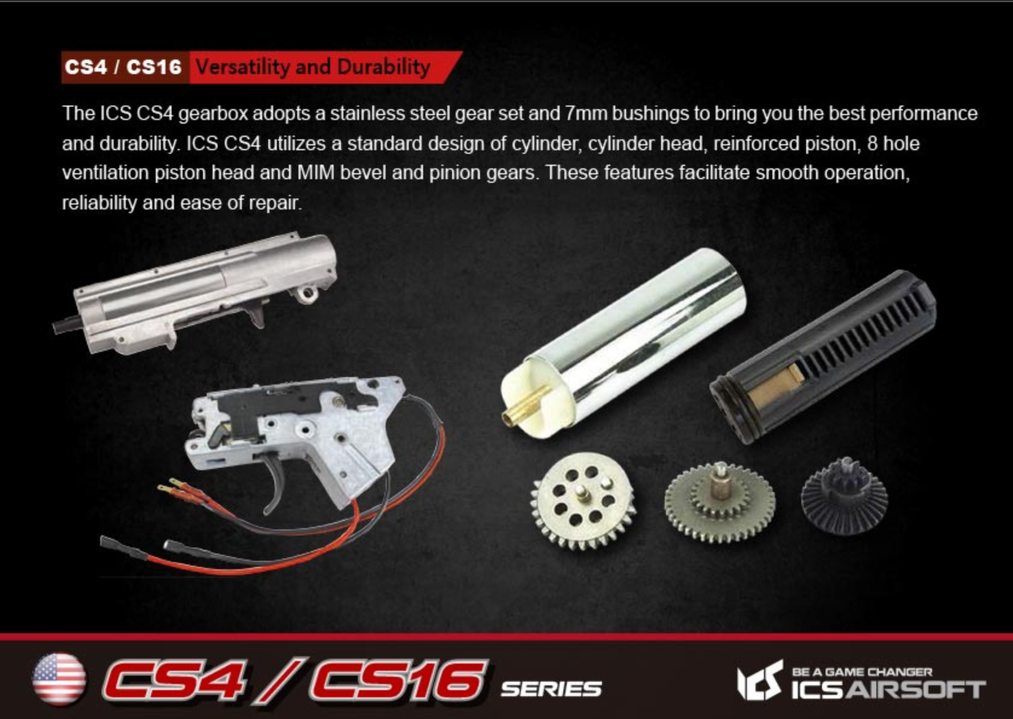 ICS-321 CS4 R.I.S. Crane Stock EBB