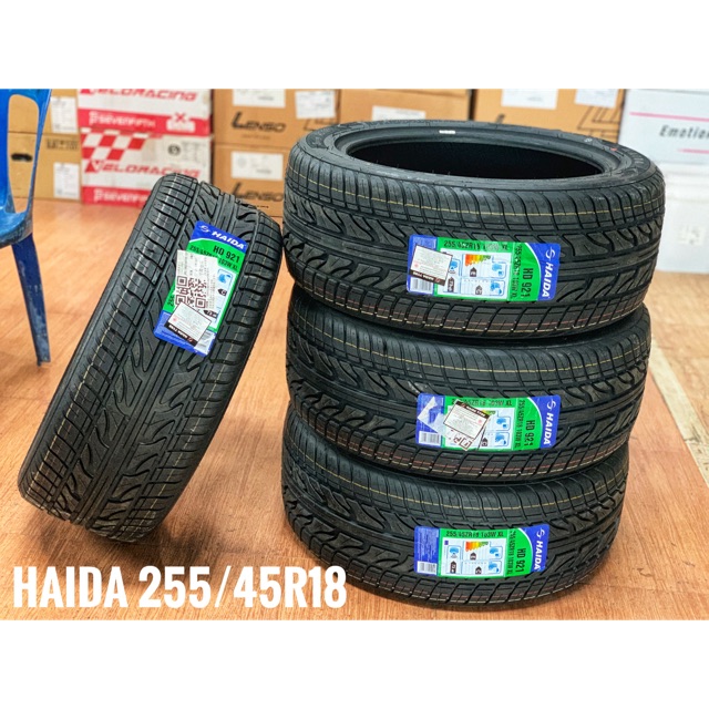 255/45R18 ยางรถยนต์ Haida ยางใหม่ปี19