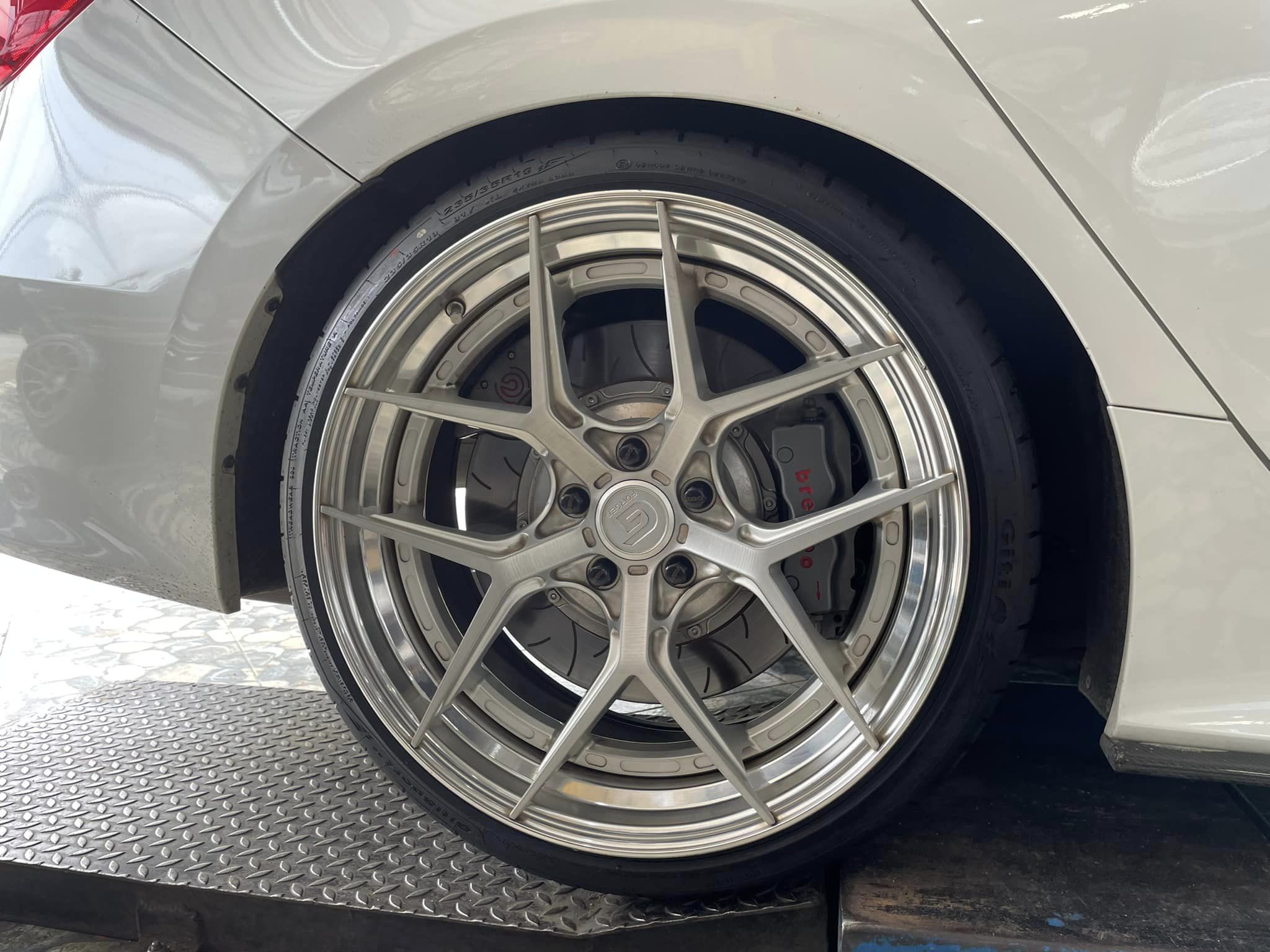 🚗#HONDA_CIVIC เปลี่ยนยาง 🛞#ยางจีที #ยางสปอร์ตสมรรถนะการขับขี่สูง 🛞 🛞#Giti_SportS2 235/35R19🛞