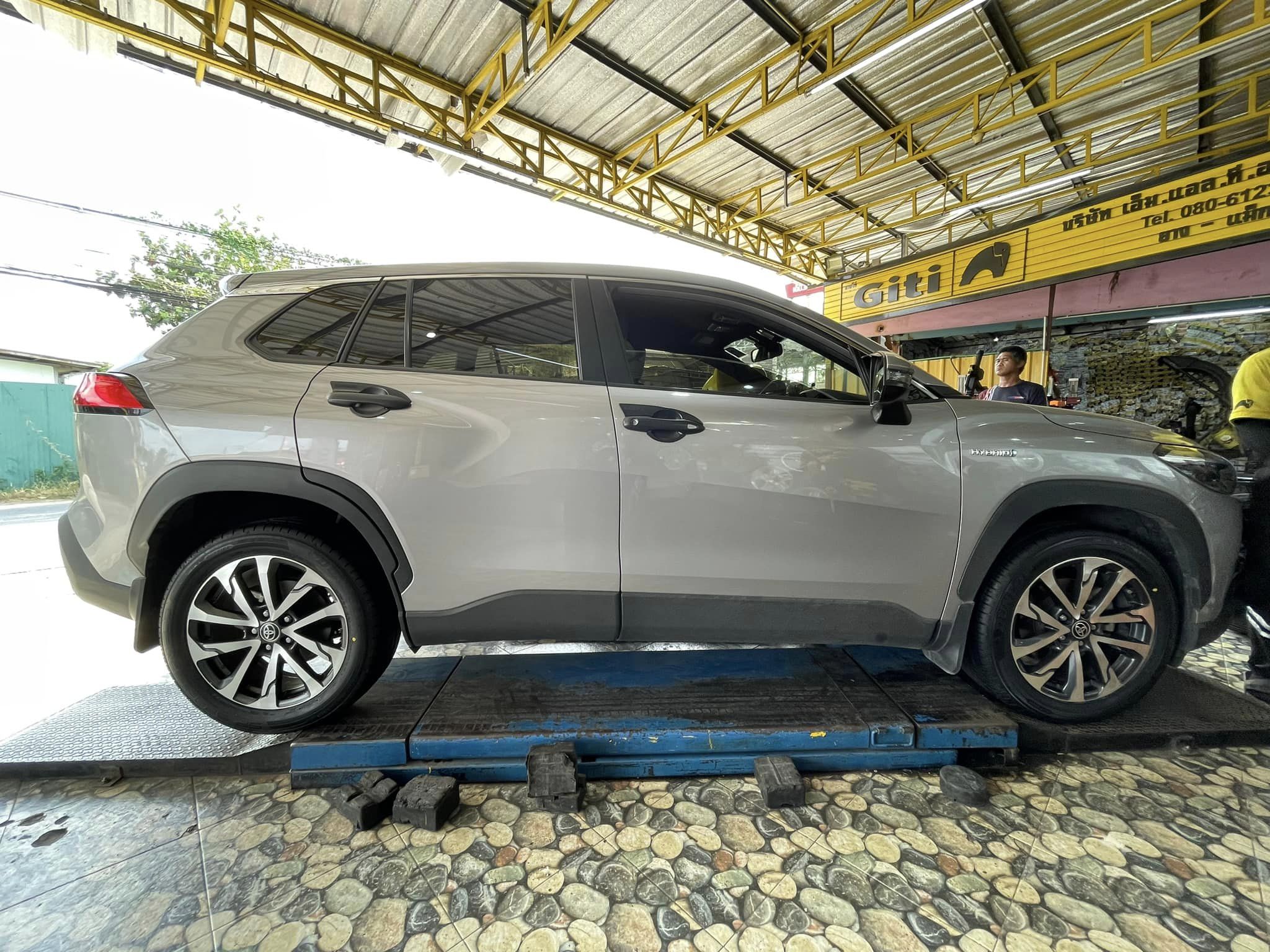 #TOYOTA_COROLL_CROSS🛞 ยางใหม่ DUNLOP SP SPORT FM800 22/55R18 ยางใหม่ปี2024