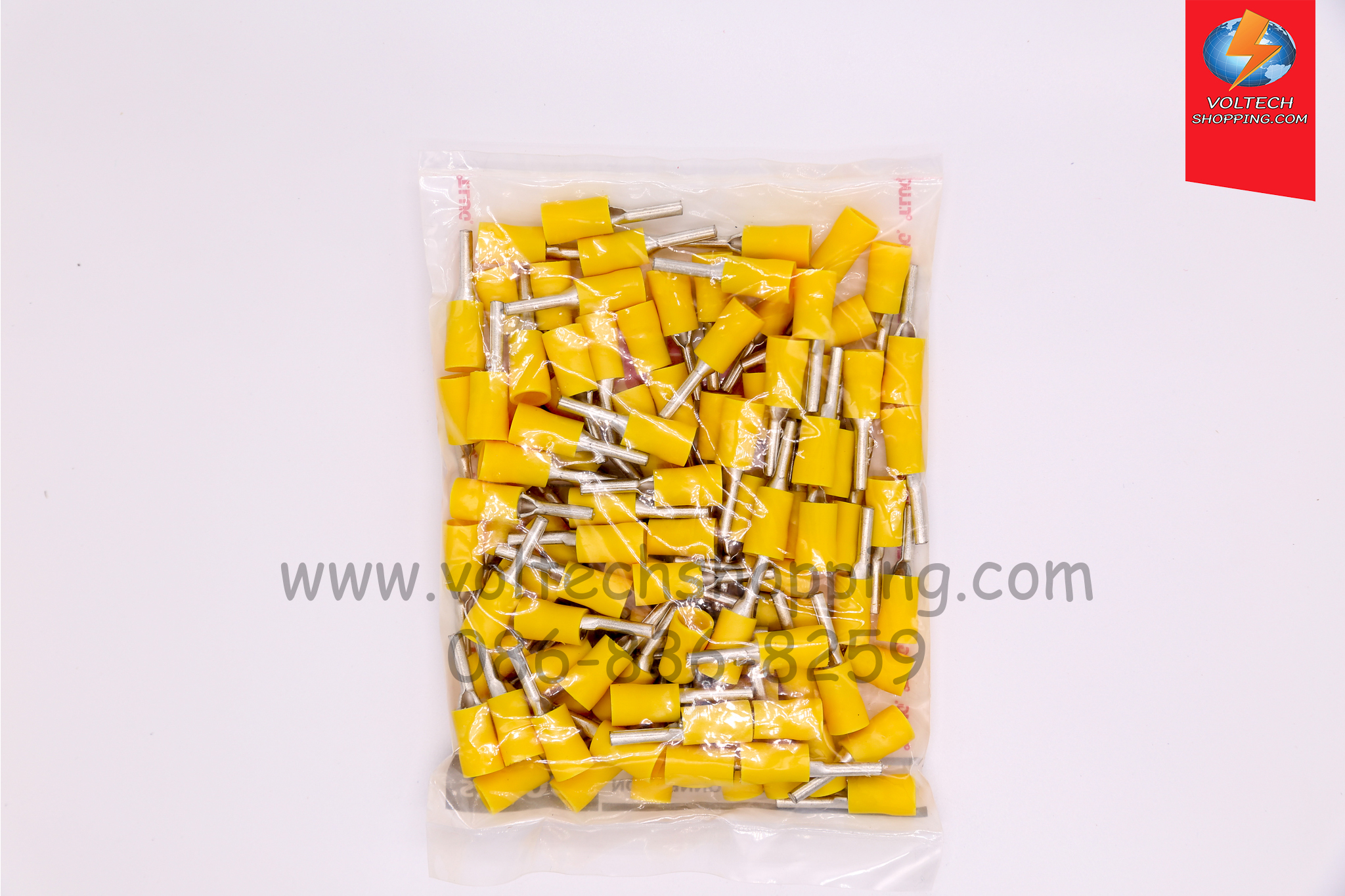 หัวเสียบก้านไม้ขีด กลมหุ้ม PIN 6 AF