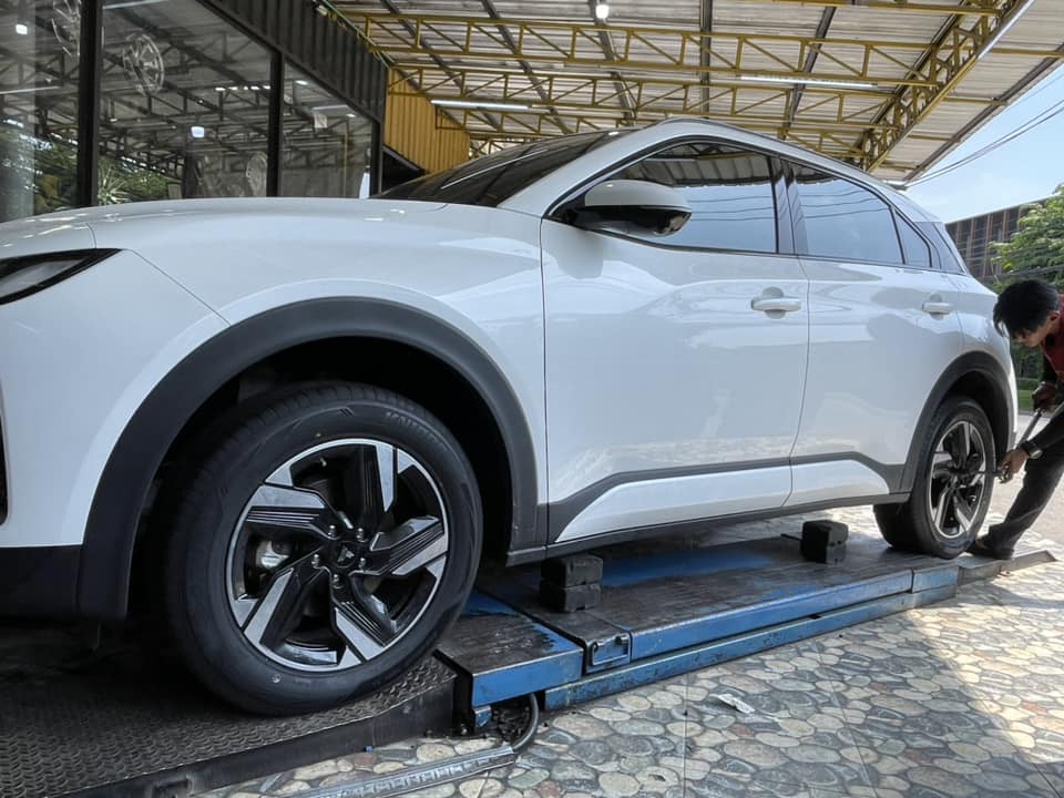 🚘 #NETA_X🛞เปลี่ยนยาง #OTANI #KN1000 225/60R18