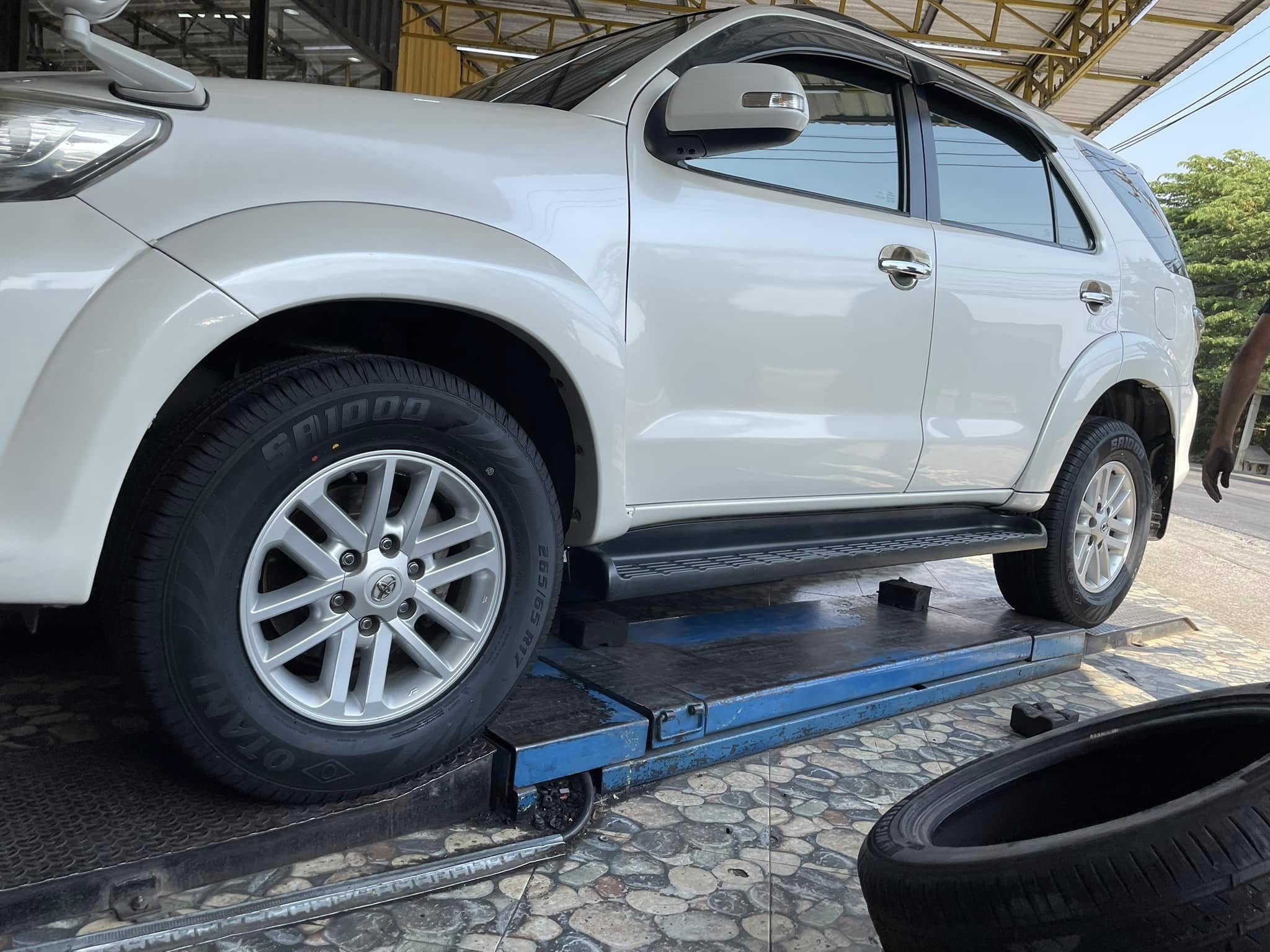🚘 #TOYOTA_FORTUNER🛞เปลี่ยนยาง #OTANI #SA1000 265/65R17