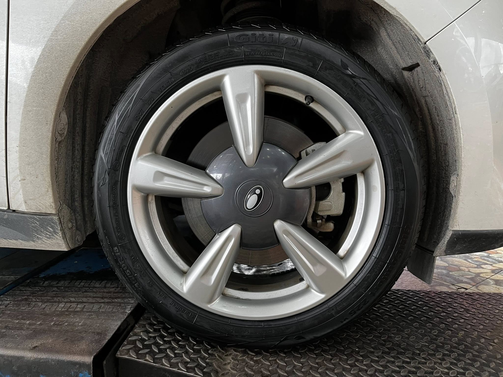 ORA_GOODCAT🚘เปลี่ยนยาง 🛞🐘#GITI_Comfort225V1_215/50R18