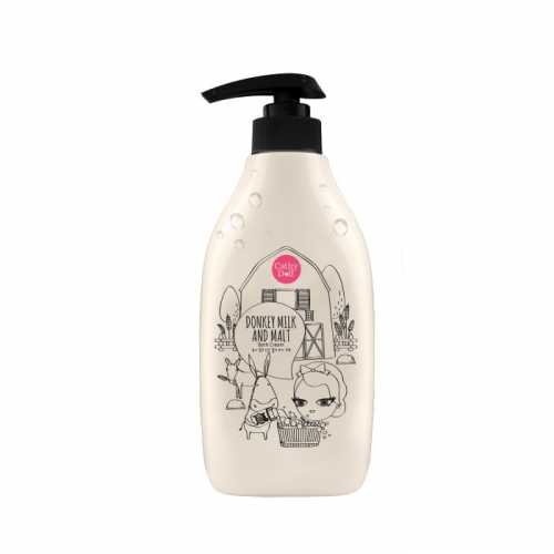 Cathy Doll Donkey Milk & Malt Bath Cream 450ml ครีมอาบน้ำนมลาเข้มข้น