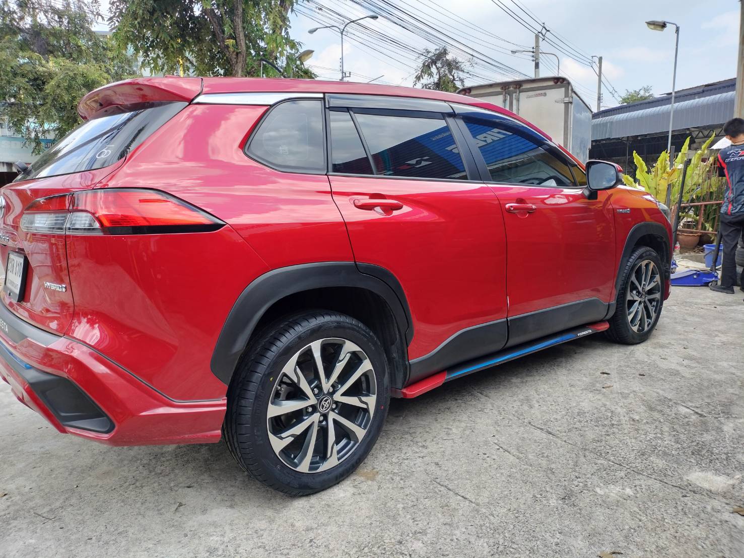 🚘#TOYOTA_CROSS เปลี่ยนยาง 🛞 #OTANI_KC2000_225/50R18