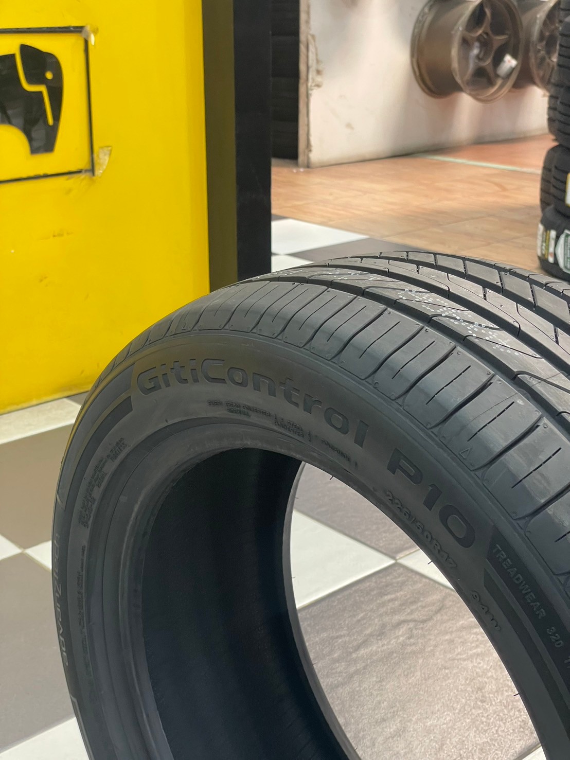 ยางใหม่ GITI Control P10 225/50R17 ยางใหม่ปี2024