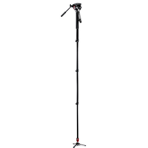ขาตั้งกล้องวีดีโอ Manfrotto MVM500A Fluid Aluminum Video Monopod with 500 Series Head