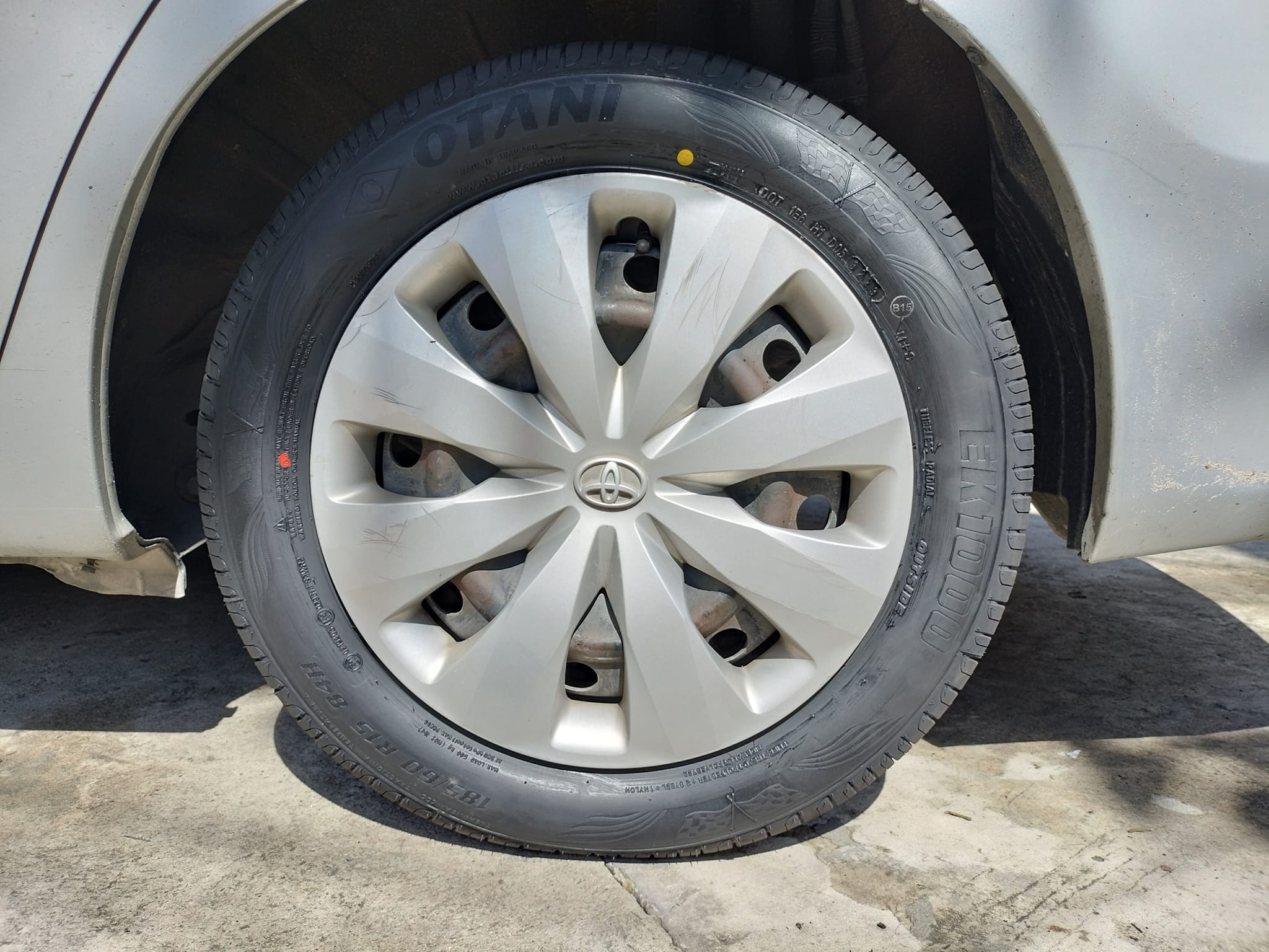 #TOYOTA_VIOS #OTANI_EK1000_185/60R15
