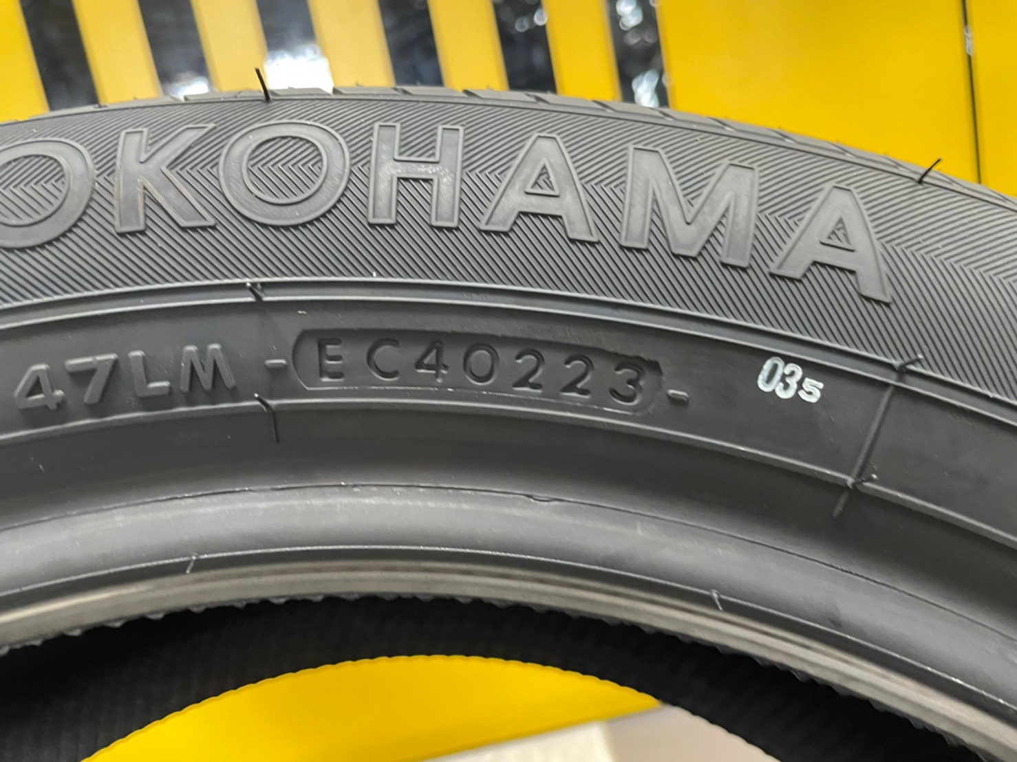ยางใหม่YOKOHAMA ADVAN DB E70 215/55R17 ยางใหม่ปี2023