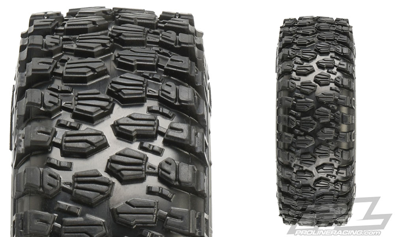 PRO-10142-14 Class 1 Hyrax 1.9" (4.19" OD) G8 Rock Terrain Truck Tires for Front or Rear 1.9" Crawler