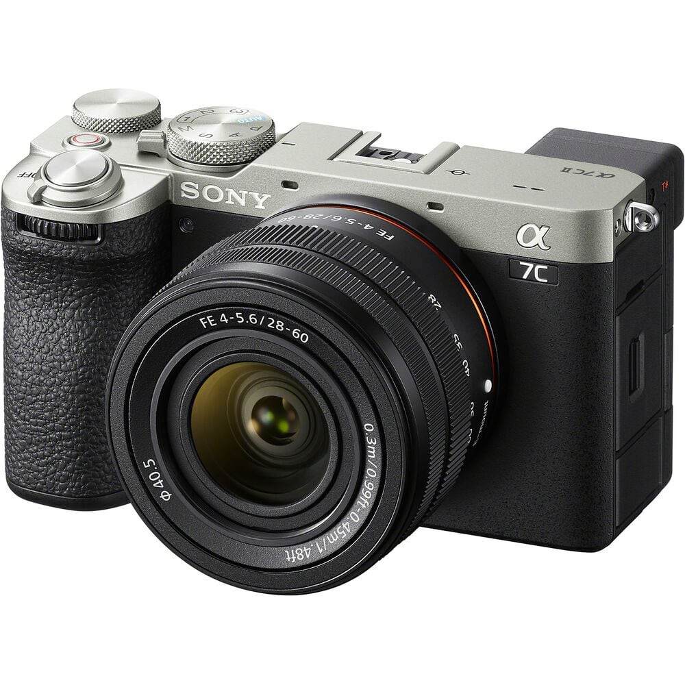 กล้อง Sony a7C II Mirrorless Camera with 28-60mm Lens Silver