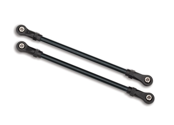 8142 Suspension links, rear upper (2) (5x115mm, steel) (assembled with hollow balls) (for use with #8140 TRX-4Â® Long Arm Lift Kit)