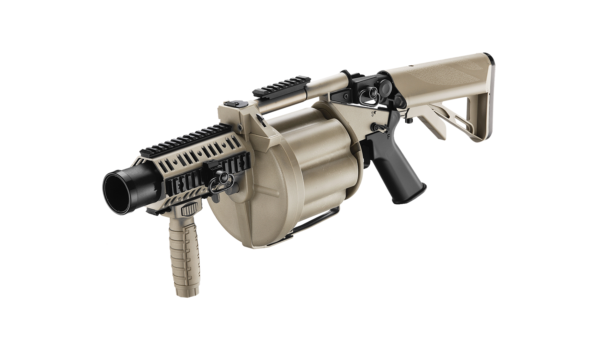 ICS-191 MGL Crane Stock TAN