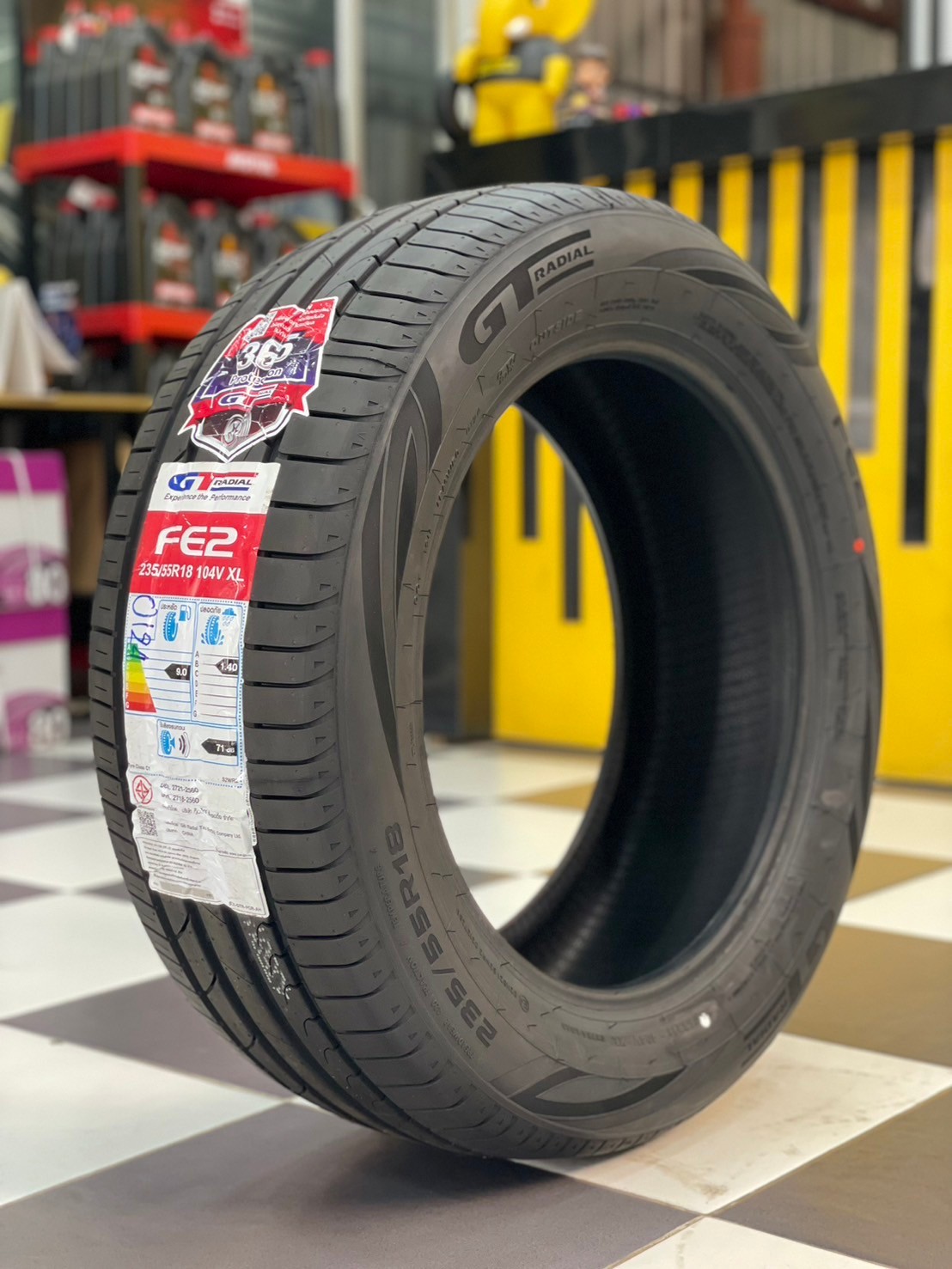 GT RADIAL FE2 235/55R18 ยางใหม่ปี2024