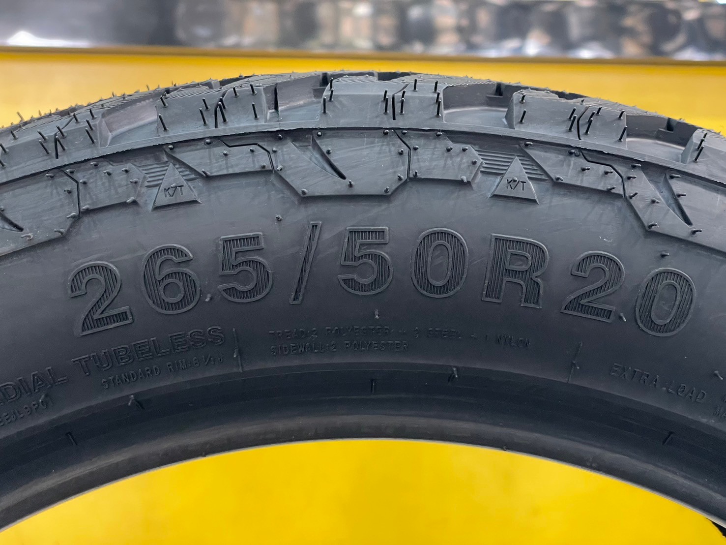 #KINTO #KAIJU2 A/T 265/50R20 ยางคุณภาพเทคโนโลยีญี่ปุ่น Made in Thailand ยางใหม่ปี2024