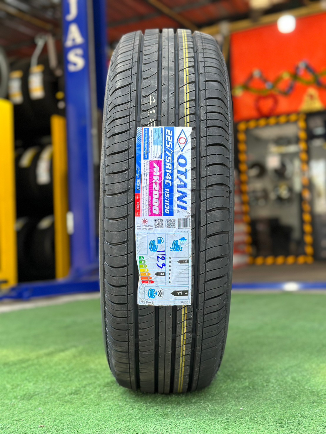 OTANI MK2000 225/75R14 ยางใหม่ปี2023 ราคาพิเศษพร้อมติดตั้งฟรี สามารถสอบถามเพิ่มเติมได้ค่ะ