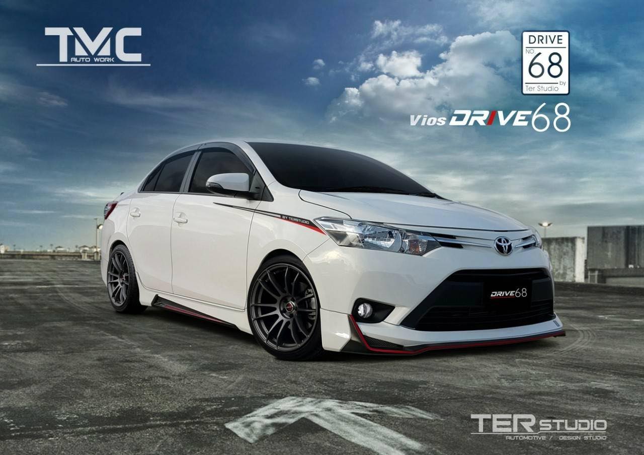 ชุดแต่งสเกิตรอบคัน TOYOTA VIOS 2014
