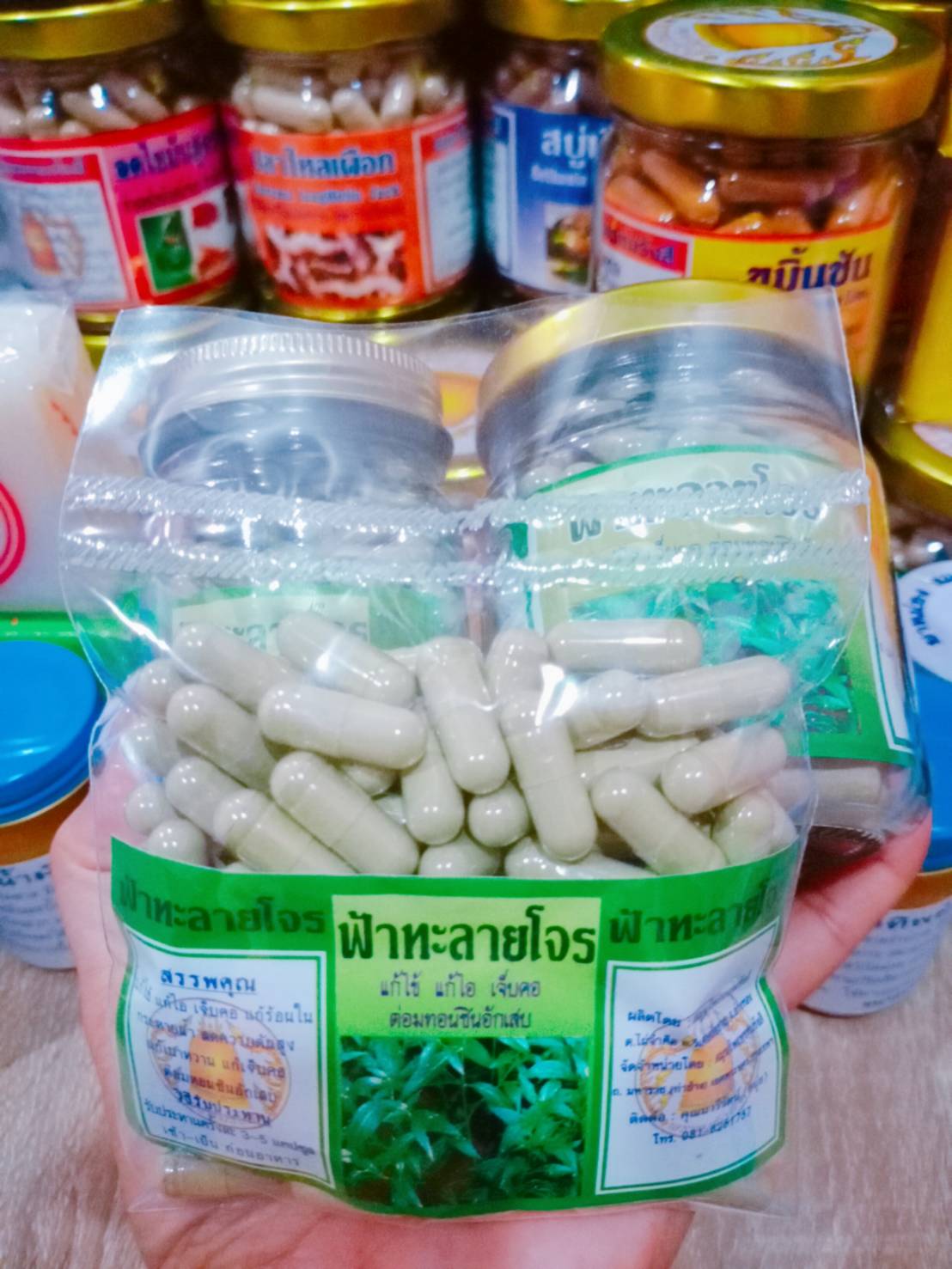 ฟ้าทะลายโจร สมุนไพรพรหมรังสี