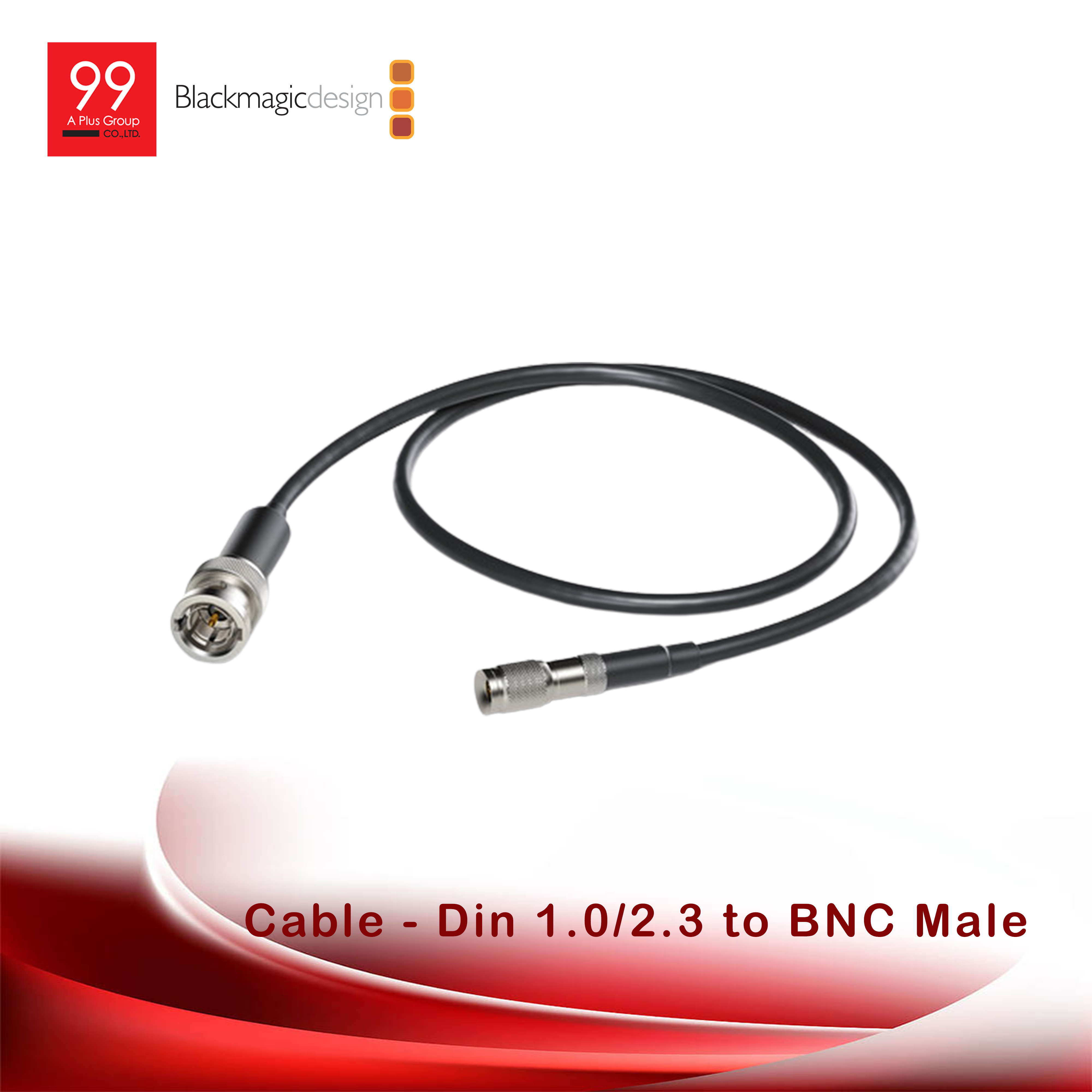 Blackmagic DIN 1.0/2.3 to BNC Male