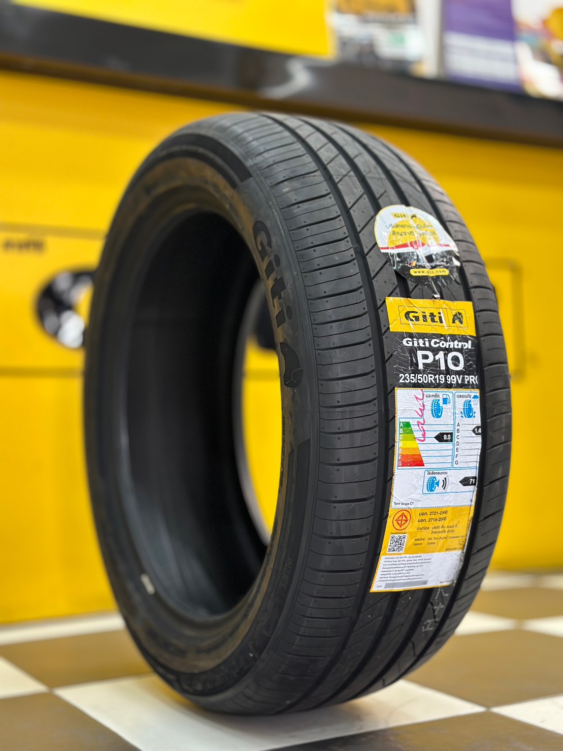 ยางใหม่ GITI Control P10 235/50R19 ยางใหม่ปี2023