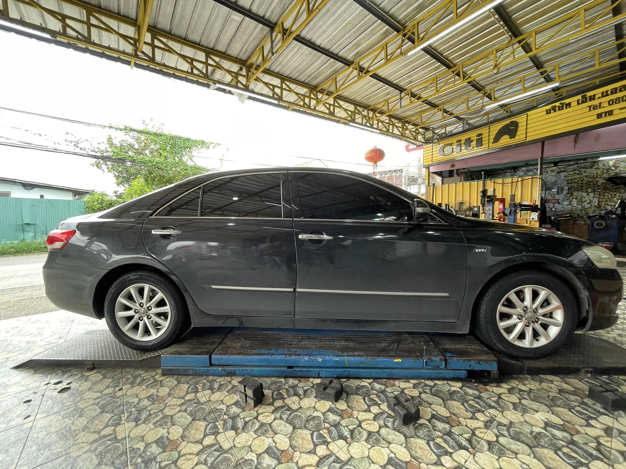 #TOYOTA_CAMRYเปลี่ยนยาง #AUSTONE_SP602_215/60R16 #บริการตั้งศูนย์🛠