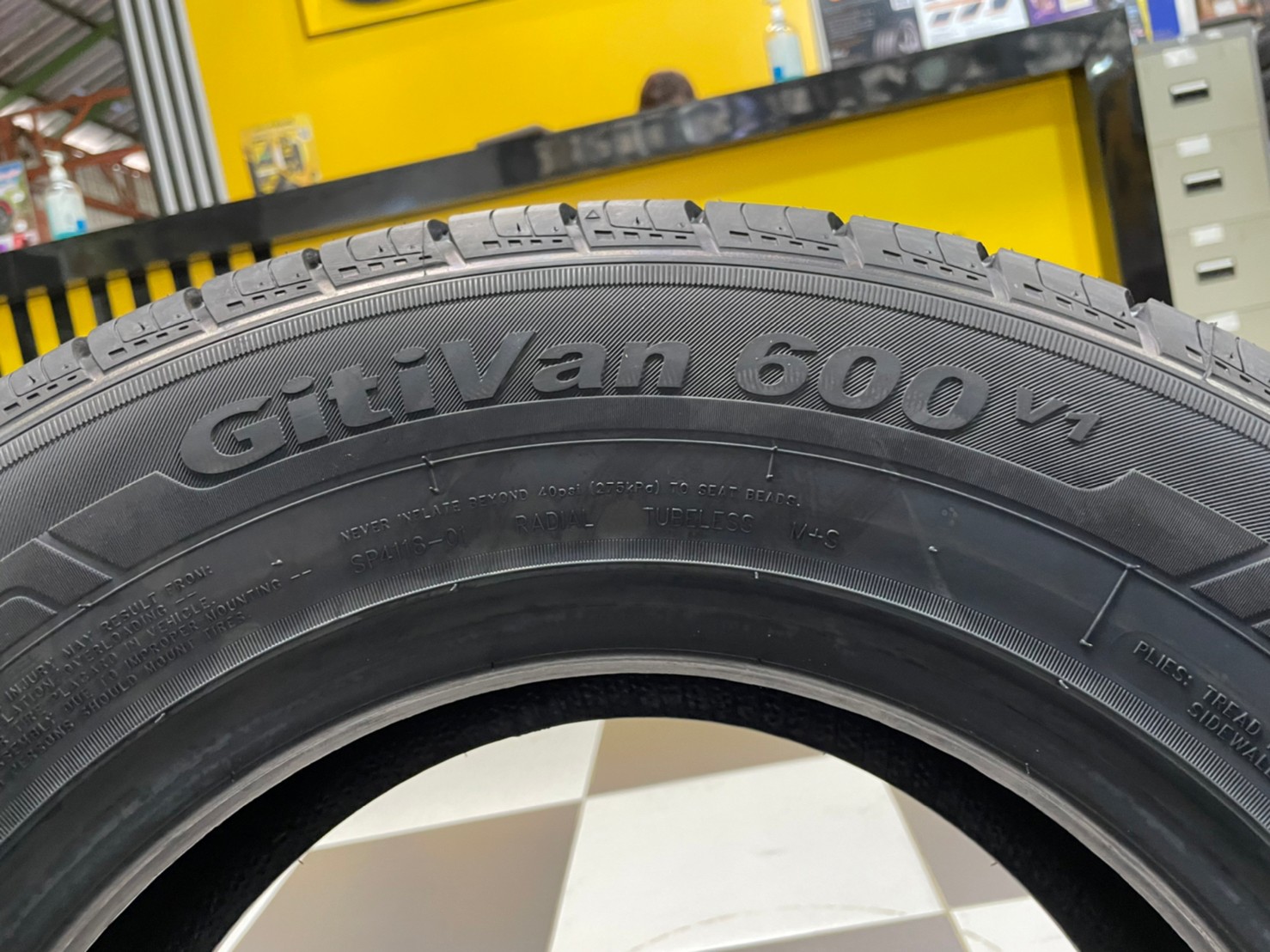 GITI VAN600v1 185R14 ยางใหม่ปี2022