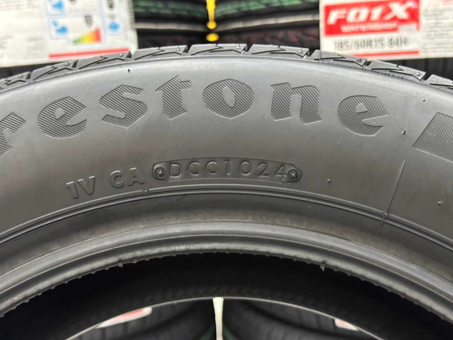 #ยางไฟร์สโตน #Firestone #F01X 185/60R15 ยางใหม่ปี2024 ราคา่โปรโมชั่นพิเศษ สินค้ามีจำนวนจำกัด