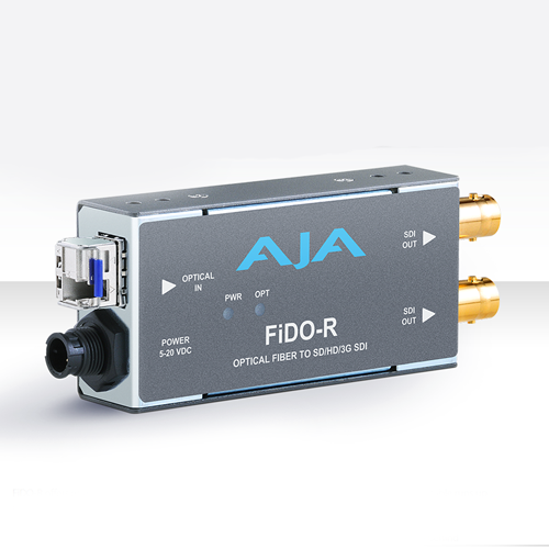 FiDO-R 1-Channel Single-Mode LC Fiber to 3G-SDI Receiver
